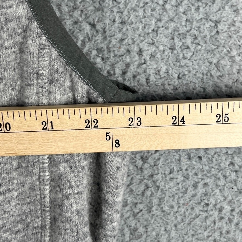 Holebrook Sweden Vest Men's XXL Heather Grey Wool Blend Full Zip Zipped Pockets - Picture 13 of 14